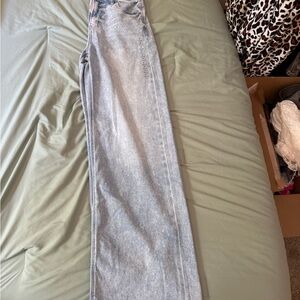 American Eagle Outfitters Light Blue Straight Leg Jeans